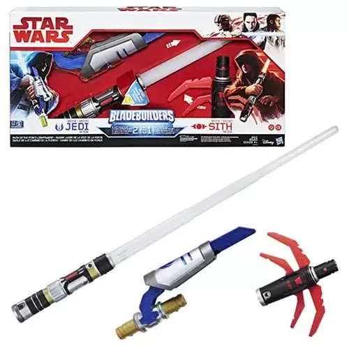 Star Wars Bladebuilders Path of the Force Electronic Lightsaber Jedi or Sith Toy 