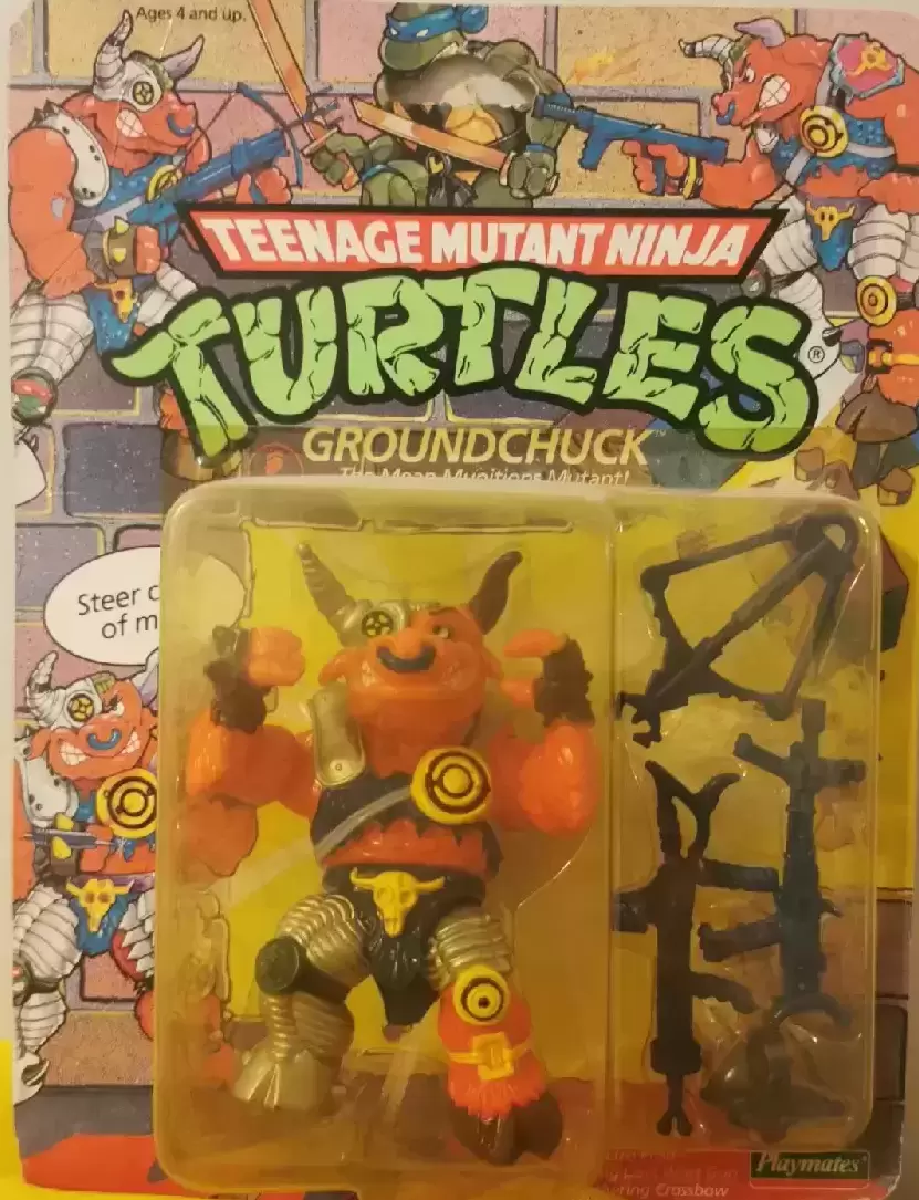 Vintage Teenage Mutant Ninja Turtles (TMNT) - Groundchuck