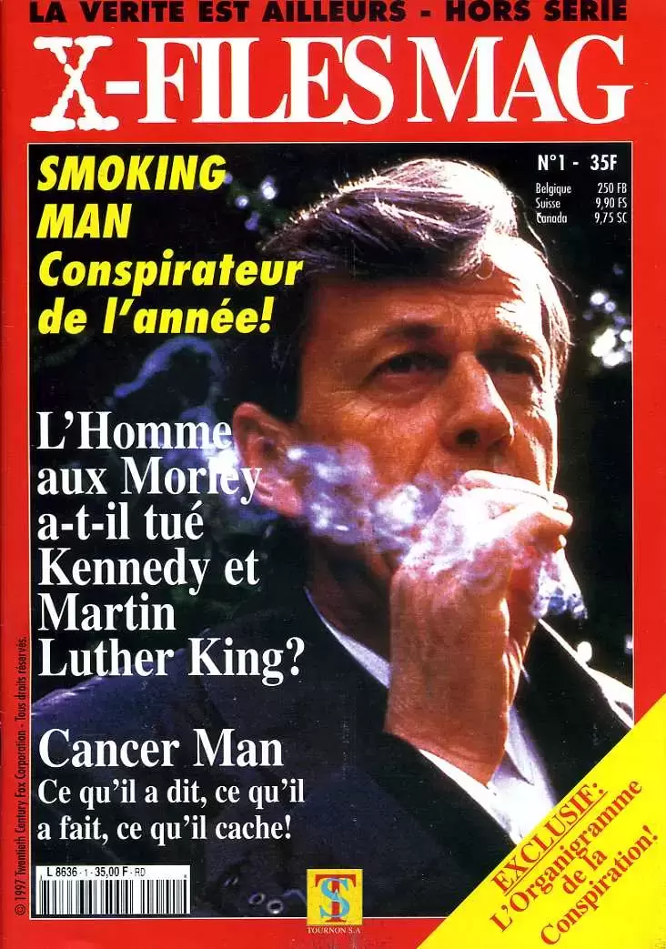 X-Files Mag Hors Série - X-Files Mag n° 1 : Smoking Man