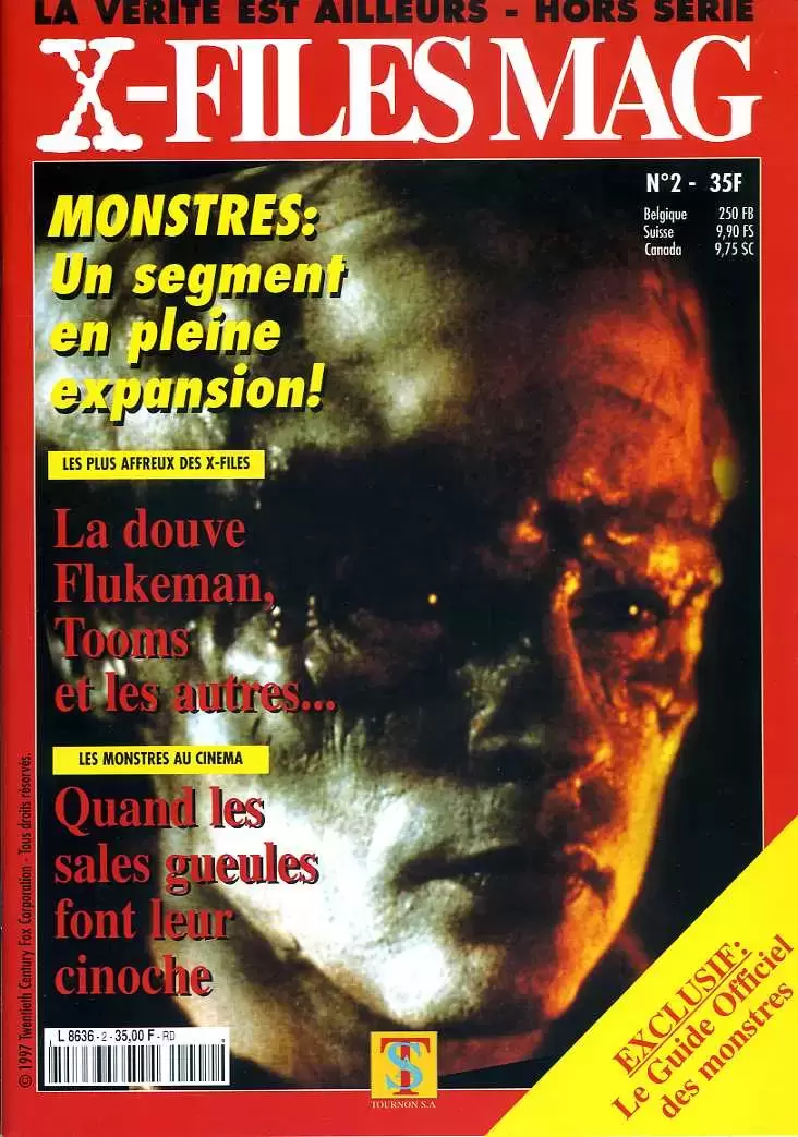 X-Files Mag Hors Série - X-Files Mag n° 2 : Les Monstres