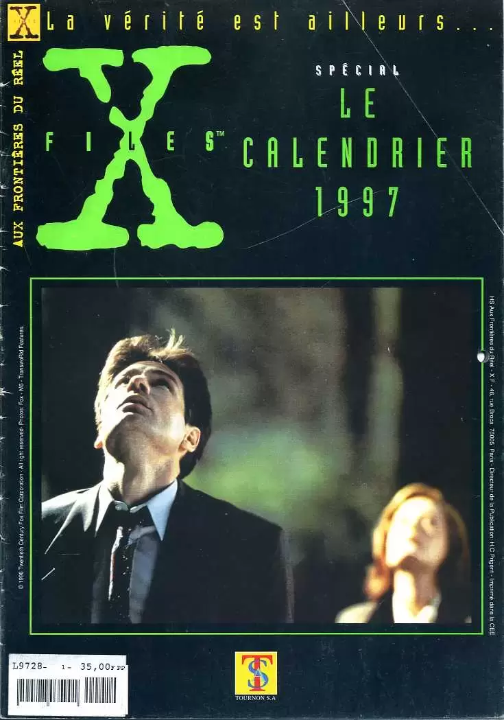 X-Files Spécial - Le calendrier 1997