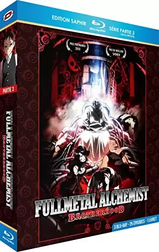 Film d\'Animation - Fullmetal Alchemist: Brotherhood - Partie 3 + OAVs - Edition Saphir