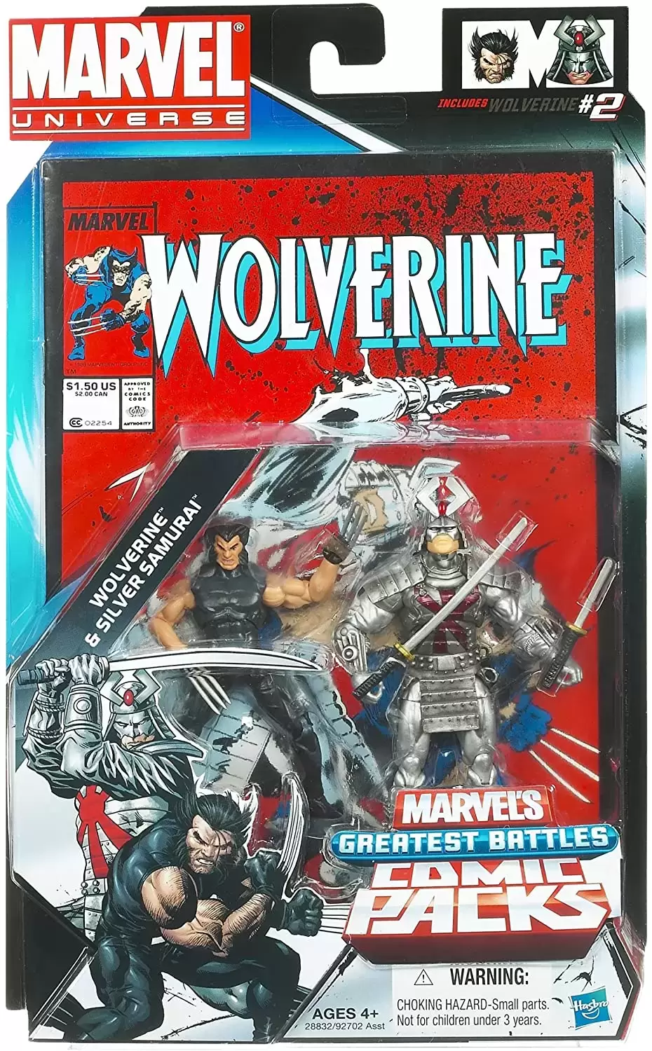 Marvel Universe - Wolverine & Silver Samurai - Greatest Battles