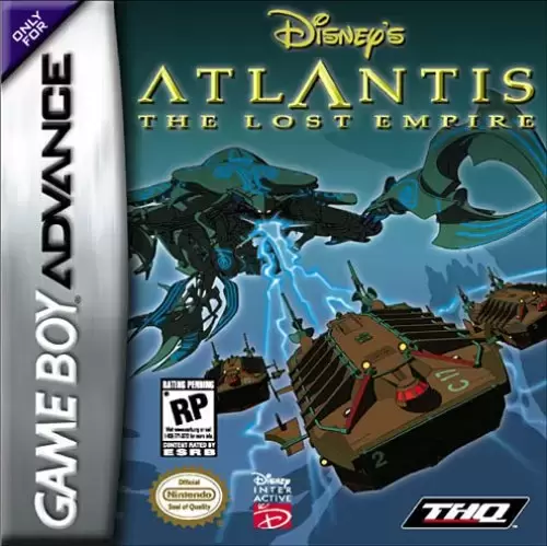 Game Boy Advance Games - Atlantide l\'Empire perdu, l\'Epreuve du feu