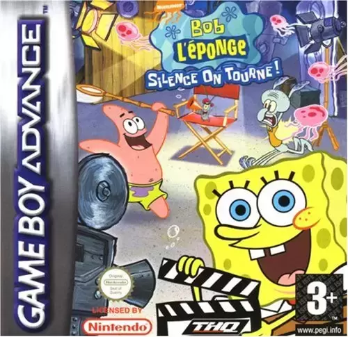 Jeux Game Boy Advance - Bob l\'éponge : Silence on tourne