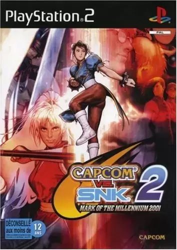 PS2 Games - Capcom vs. SNK 2 : Mark of the Millennium 2001