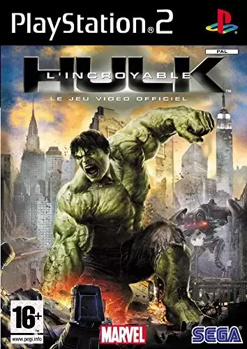 Jeux PS2 - L\'incroyable Hulk