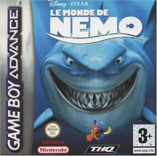 Game Boy Advance Games - Le Monde de Nemo