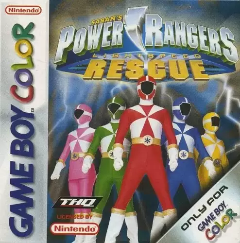 Game Boy Color Games - Power Ranger Rescue