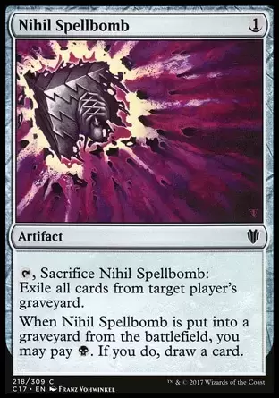 Commander 2017 - Bombe à sortilèges d\'annihilation