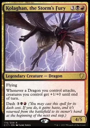 Commander 2017 - Kolaghan, la Furie de l\'orage