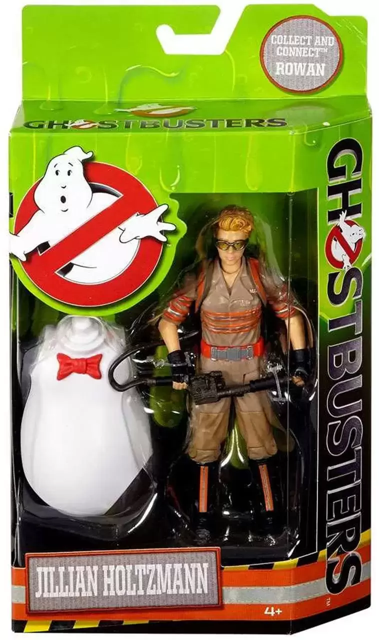 Ghostbusters 2016 Answer The Call - Rowan Build A Figure - Jillian Holtzmann