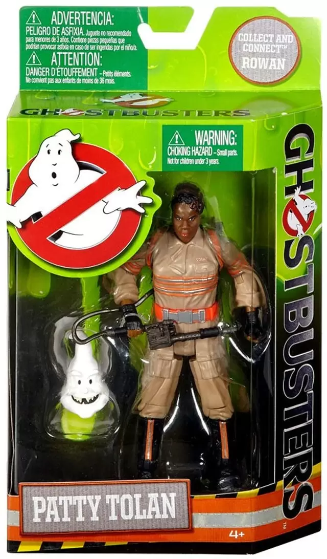 Ghostbusters 2016 Answer The Call - Rowan Build A Figure - Patty Tolan