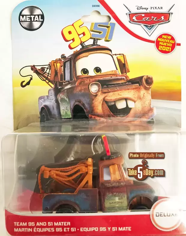 Cars 3 models - Team 95 & 51 Mater