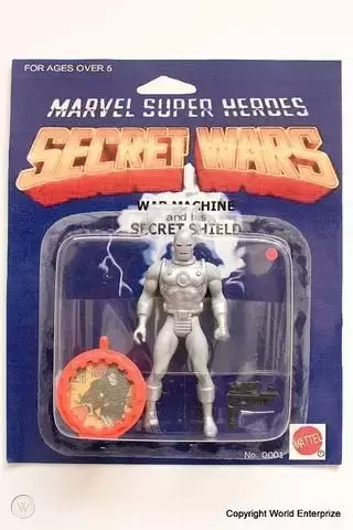 Marvel Super Heroes : Secret Wars (Guerres Secrètes) - War Machine (CUSTOM)