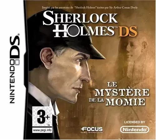 Nintendo DS Games - Sherlock Holmes Le Mystère de la Momie