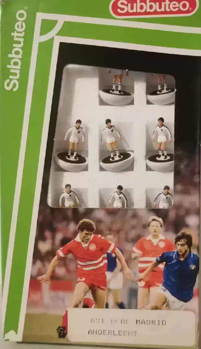 Subbuteo Equipe Real Madrid Anderlech - Others Boardgames