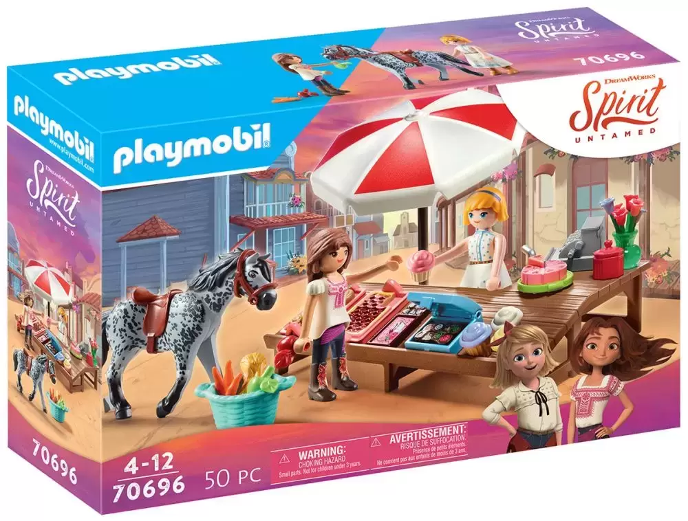 Playmobil Spirit Dreamworks - Miradero Candy Stand