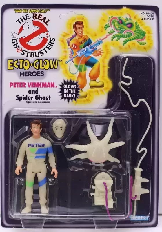 Kenner - The Real Ghostbusters - Peter Venkman - Ecto-Glow