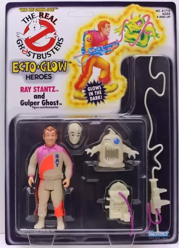 Kenner - The Real Ghostbusters - Ray Stantz - Ecto-Glow