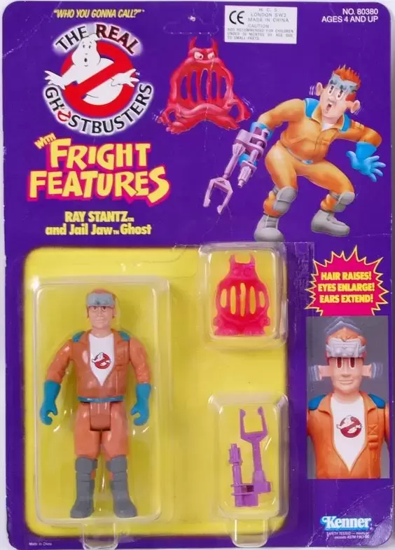 Kenner - The Real Ghostbusters - Ray Stantz - Fright Features
