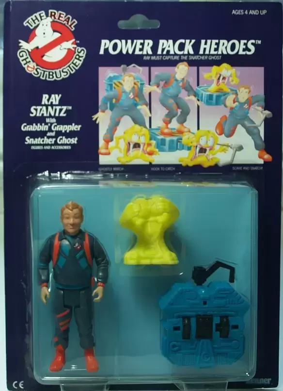 Kenner - The Real Ghostbusters - Ray Stantz - Power Packs