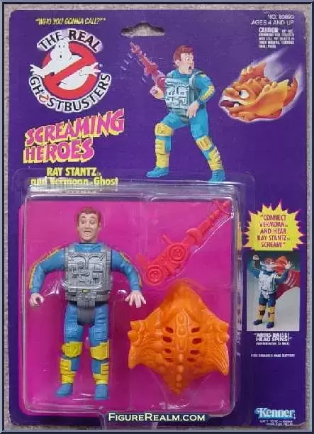 Kenner - The Real Ghostbusters - Ray Stantz - Screaming Hero