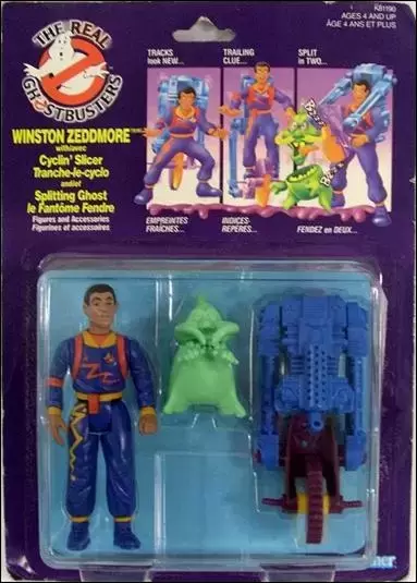 Kenner - The Real Ghostbusters - Winston Zeddmore - Power Packs