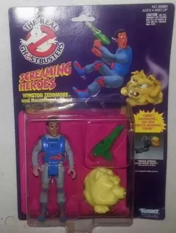 Kenner - The Real Ghostbusters - Winston Zeddmore - Screaming Heroes