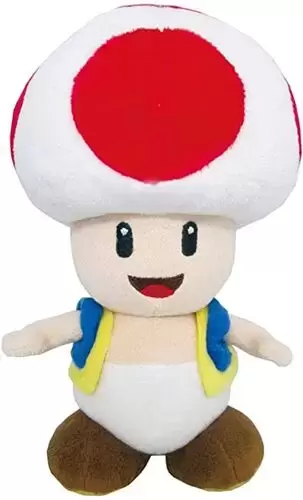 Super Mario Plushes - San-ei - All Star Collection - Toad