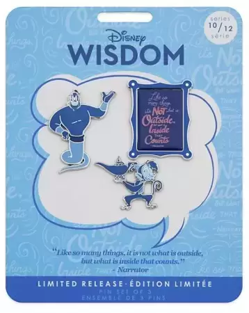 Disney Wisdom - Disney Wisdom Pin Set - Aladdin