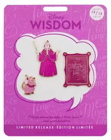 Disney Wisdom - Disney Wisdom Pin Set - Cinderella