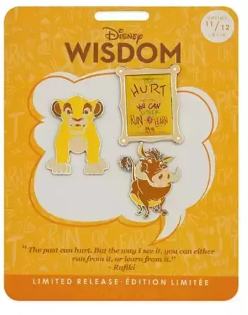 Disney Wisdom - Disney Wisdom Pin Set - The Lion King