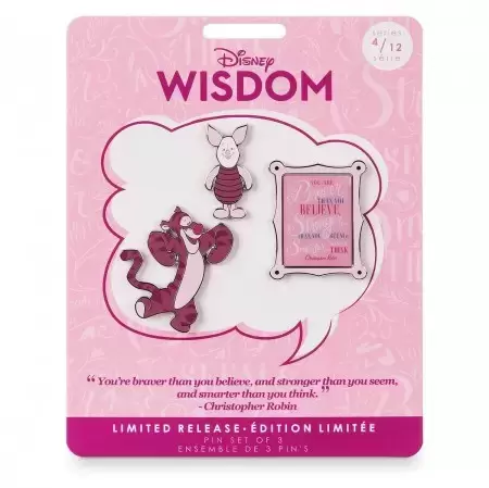 Disney Wisdom - Disney Wisdom Pin Set - Winnie the Pooh