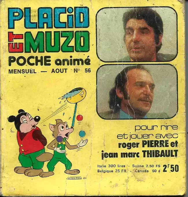 Placid et Muzo Poche - Placid Et Muzo Poche N° 56
