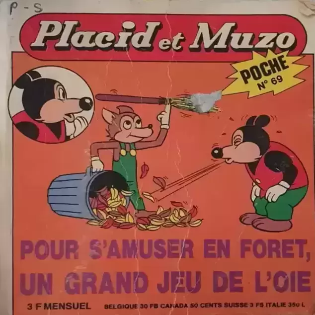 Placid et Muzo Poche - Placid Et Muzo Poche N° 69