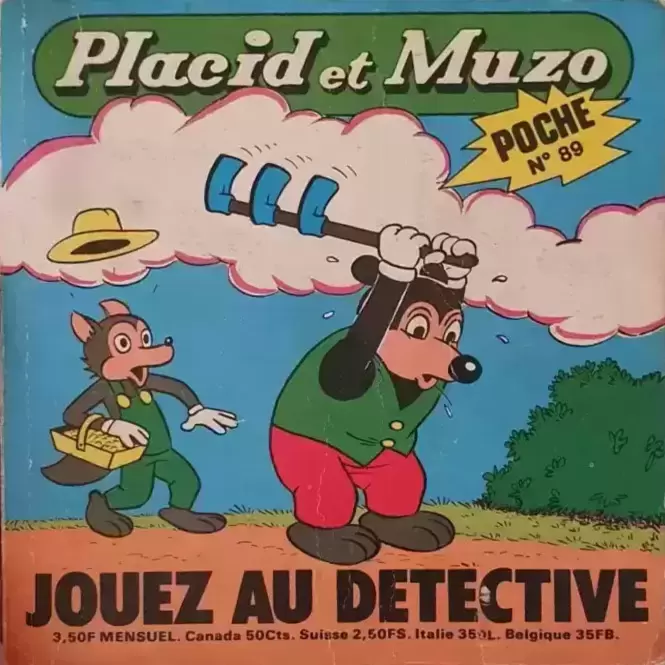 Placid et Muzo Poche - Placid Et Muzo Poche N° 89
