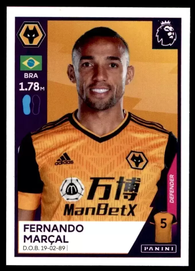 Premier League 2021 - Fernando Marçal - Wolverhampton Wanderers