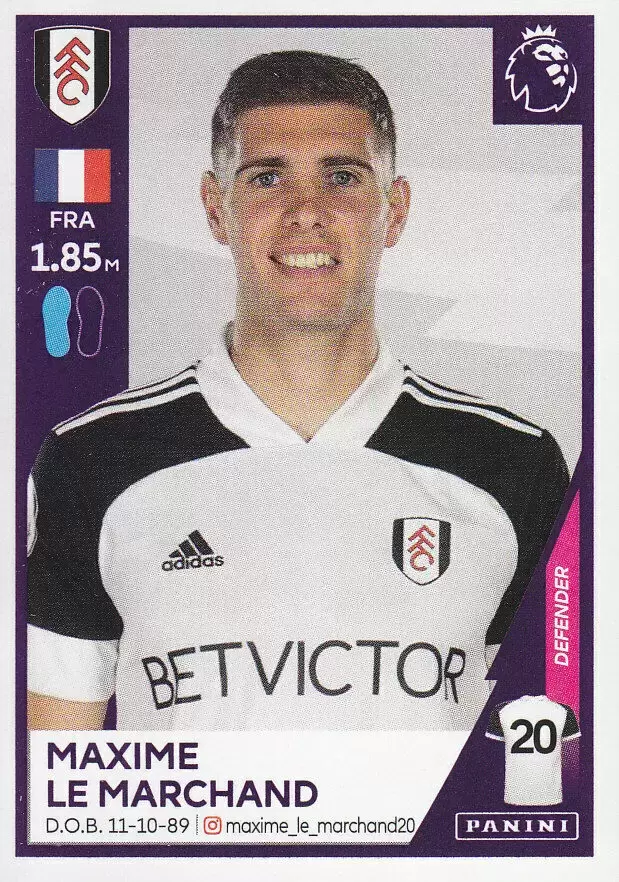 Premier League 2021 - Maxime Le Marchand - Fulham