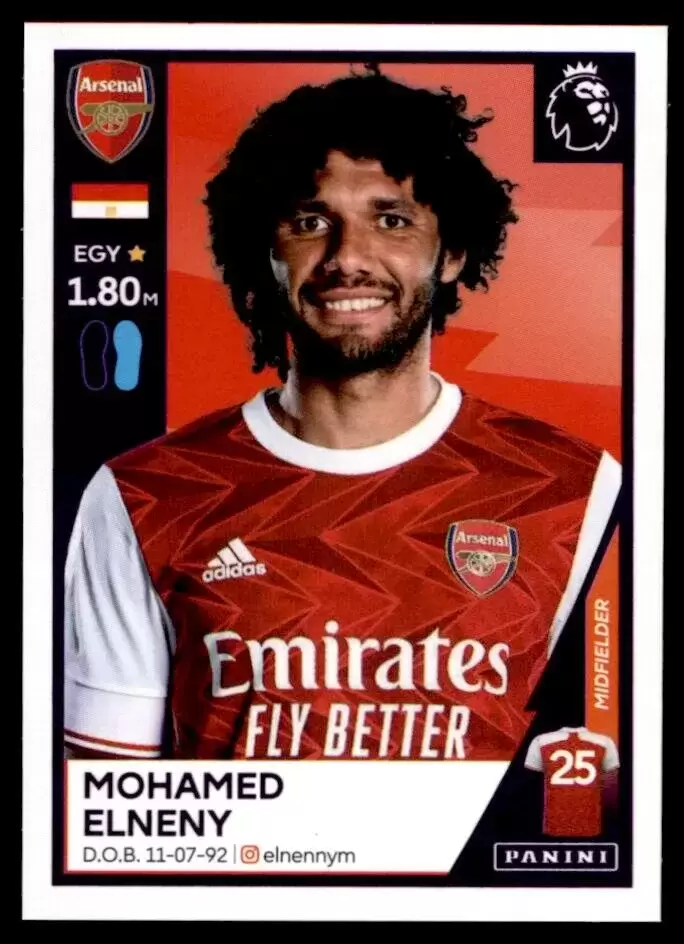 Premier League 2021 - Mohamed Elneny - Arsenal