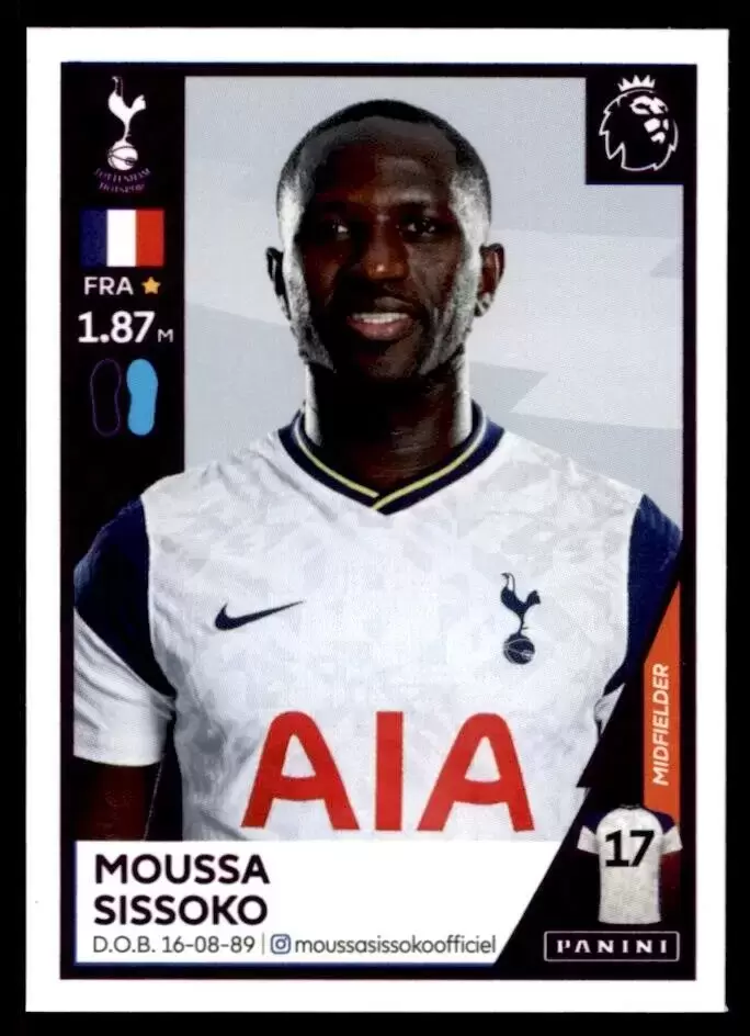 Premier League 2021 - Moussa Sissoko - Tottenham Hotspur