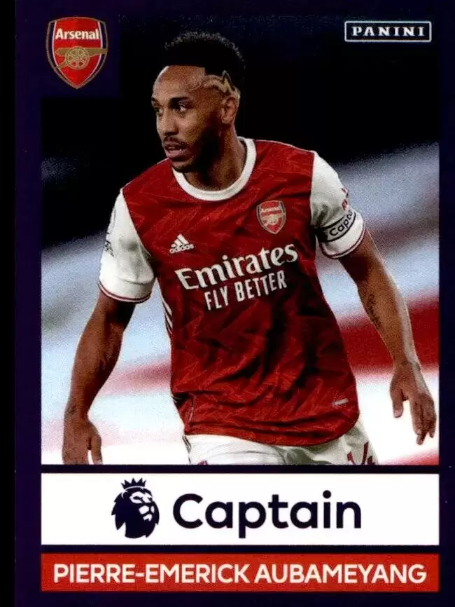 Premier League 2021 - Pierre-Emerick Aubameyang (Captain) - Arsenal