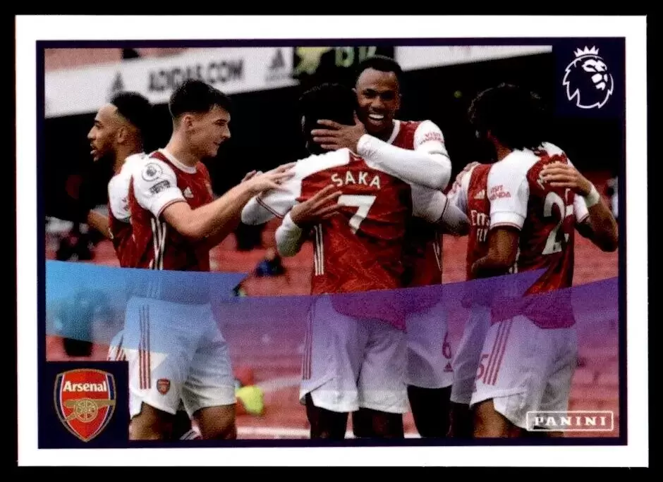 Premier League 2021 - Top Gunners - Arsenal