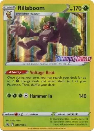 Sword & Shield Promos - Rillaboom