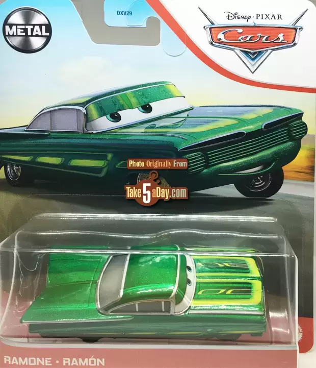 Cars 1 models - Old School Green Ramone