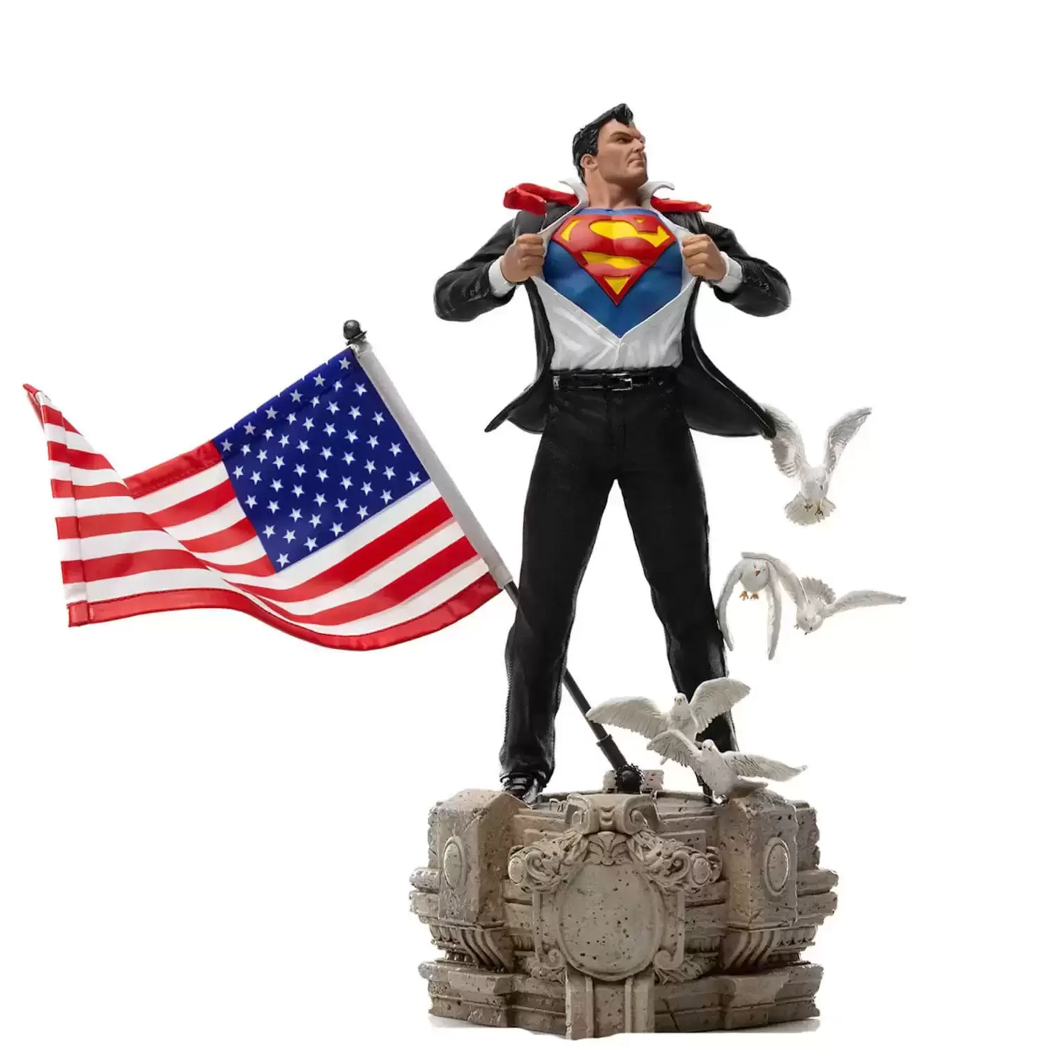 Iron Studios - DC Comics - Clark Kent - Deluxe Art Scale Statue