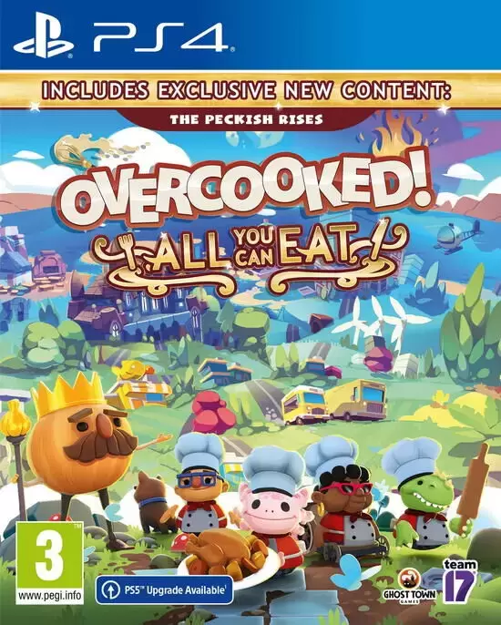 Jeux PS4 - Overcooked All You Can Eat