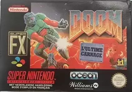 Jeux Super Nintendo - Doom