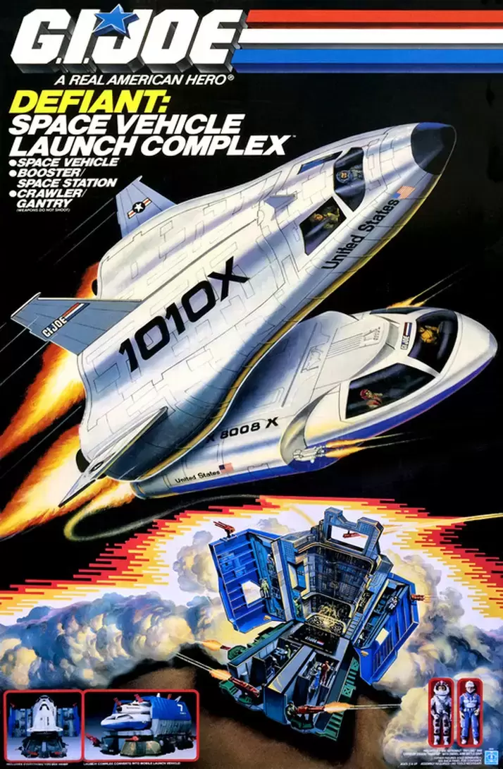 G.I. Joe Vintage - Defiant: Space Vehicle Launch Complex