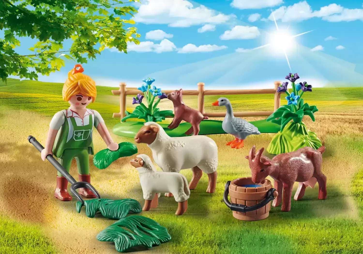 Playmobil Farmers - Farmer with animals Gift Set